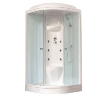 Душевая кабина Royal Bath RB 90HK7-WT 90х90 см, с прозрачными стеклами