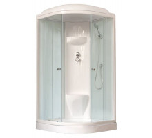 Душевая кабина Royal Bath RB 100HK6-WT 100х100 см, с прозрачными стеклами