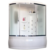 Душевая кабина Royal Bath RB 150ALP-C-CH 150х100 см, с матовыми стеклами, правосторонняя