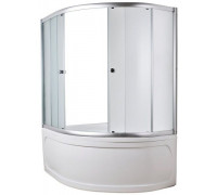 Шторка для ванны 1Marka AURA 150х105х140 TW