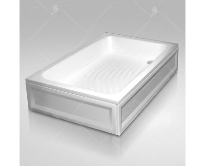 Душевой поддон RGW B/CL-S-A 80x120 см, прямоугольный, акриловый, белый