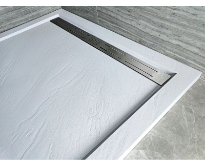 Душевой поддон WeltWasser WW TRS 10090 STONE-WT 100х90 см белый с сифоном
