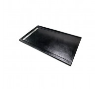 Душевой поддон WeltWasser WW TRS 14080 STONE-BL 140х80 см черный с сифоном