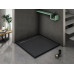 Душевой поддон WeltWasser WW TRS  90 STONE-BL 90х90 см черный с сифоном