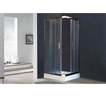 Душевой уголок Royal Bath RB HPD-C-CH 100х90 см, с матовыми стеклами