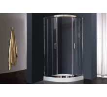 Душевой уголок Royal Bath RB HKD-T-CH 100х100 см, с прозрачными стеклами